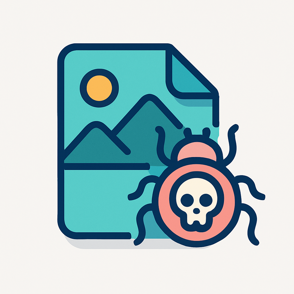 Techniques for Embedding Payloads in Image Files for Phishing