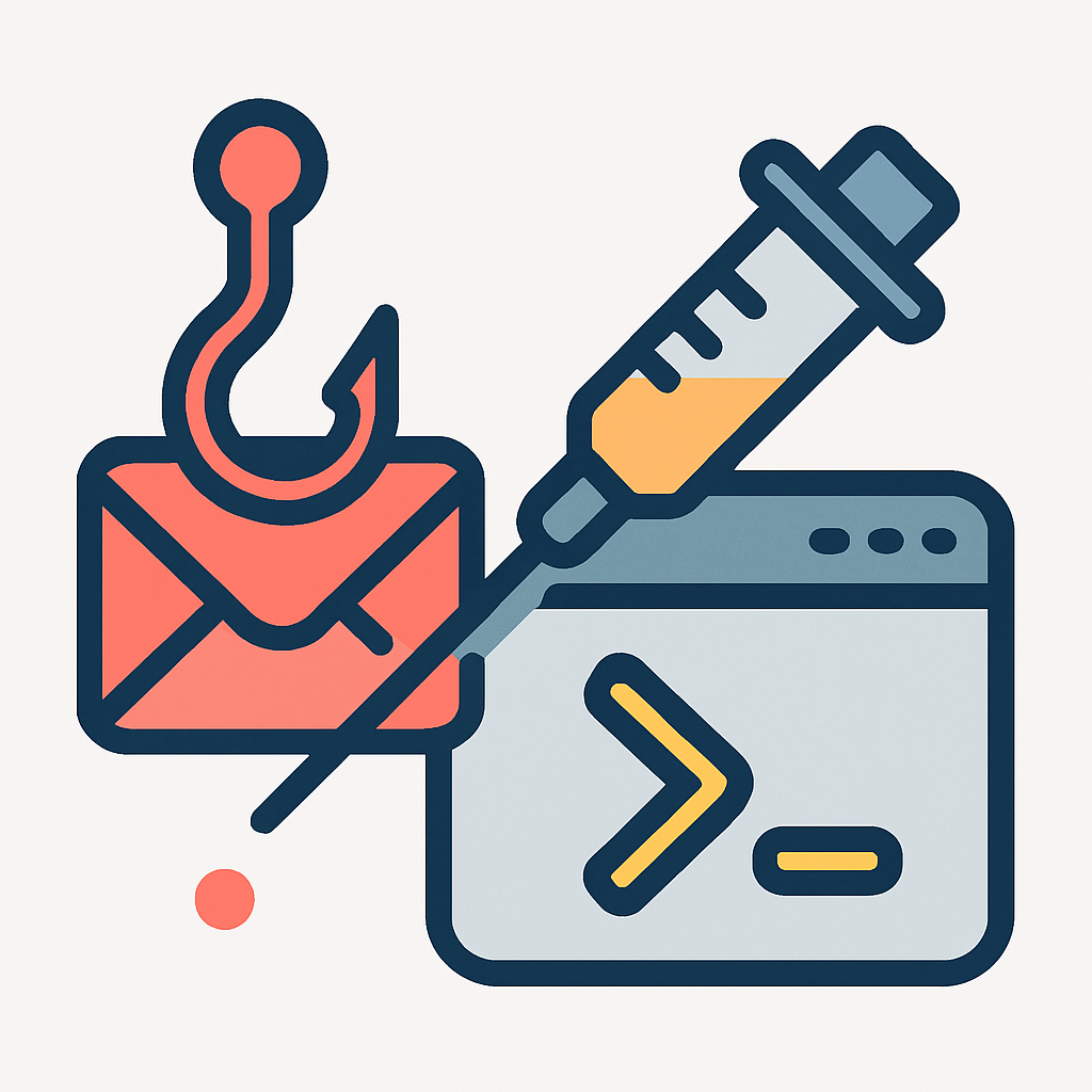 What is Command Injection in the Context of Phishing?