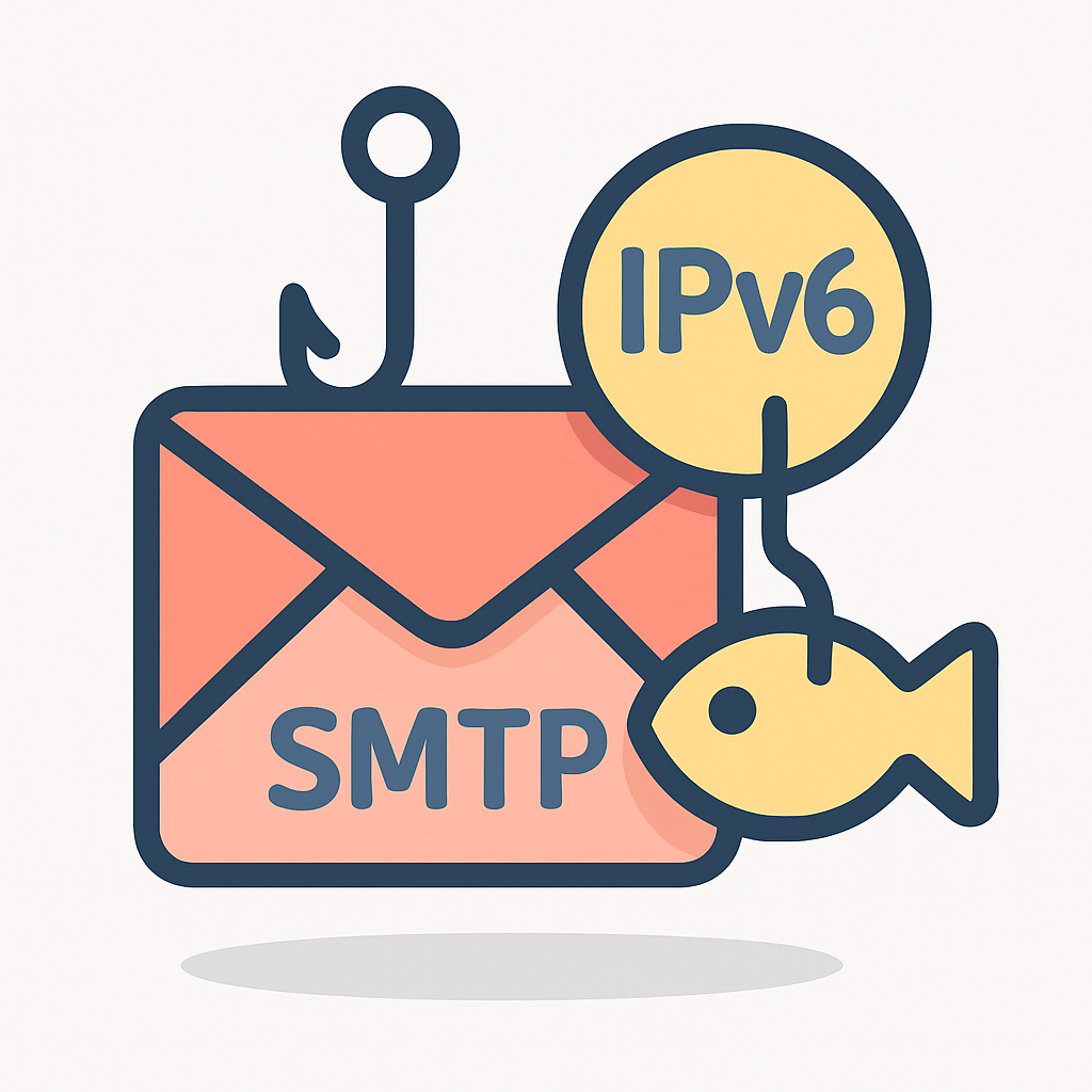 What is SMTP over IPv6 in the Context of Phishing?
