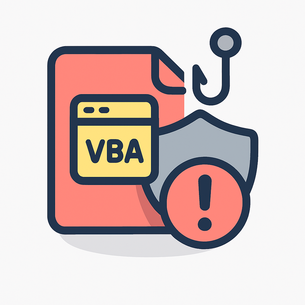 What is an Orphaned VBA Project in Phishing?